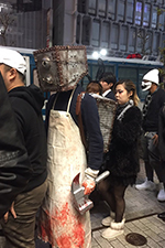 Schaurige Kostüme in Shibuya
