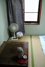 Ryokanzimmer während Japanreise