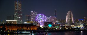 Yokohama bei Nacht