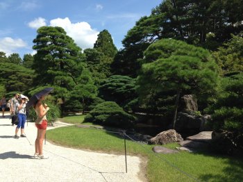 Sonnenschirm statt Regenschirm // No need for an umbrella, only for a parasol basic-2017-raijin