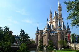 Das Disneyschloss in Tokyo.