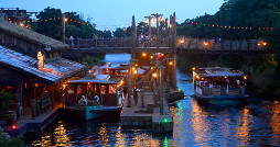 Steamer Line in Tokyo Disneysea, Japan